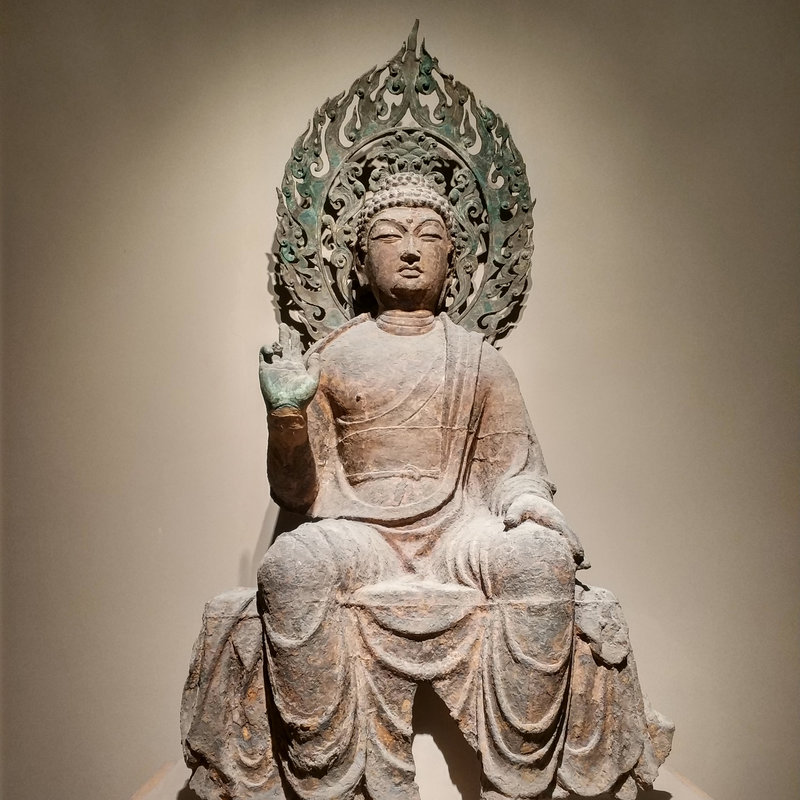 A Buddha statue in the Xi’an Museum, 2020_thumbnail